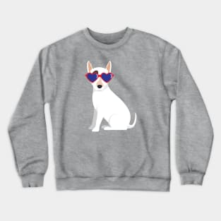 Cool Bull Terrier Crewneck Sweatshirt